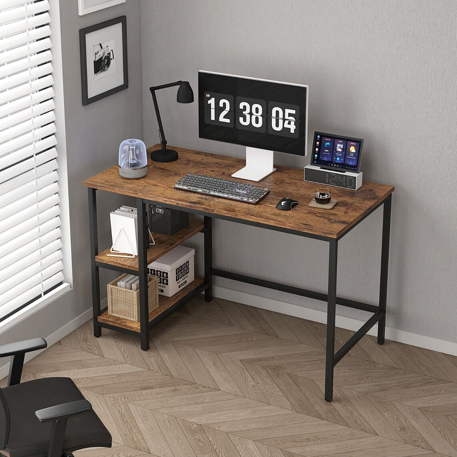 Borough Wharf Addasyn Rectangle Computer Desk & Reviews | Wayfair